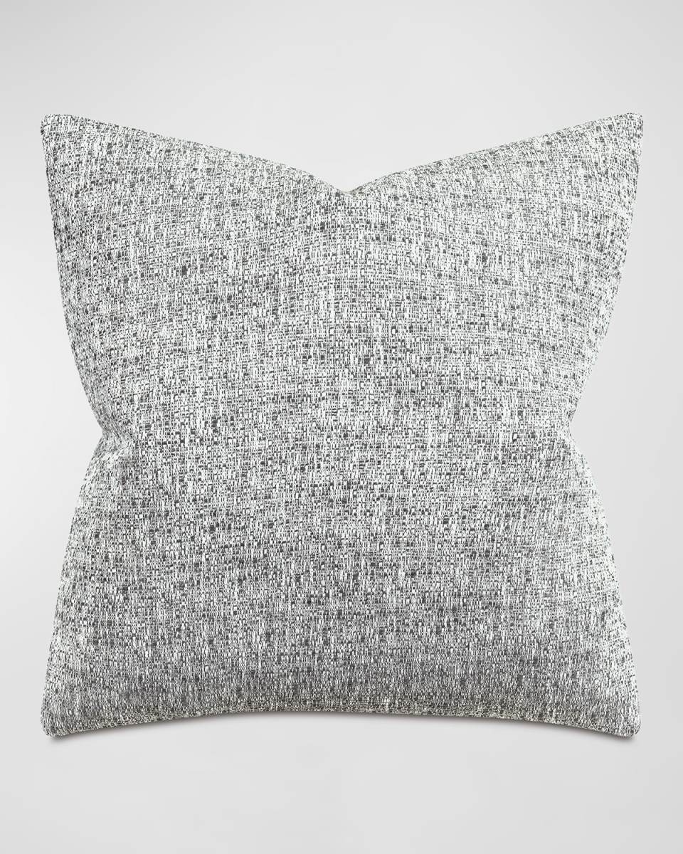 Oberon Tweed Decorative Pillow, 22" Square